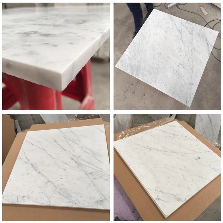 Carrara white tile for floor
