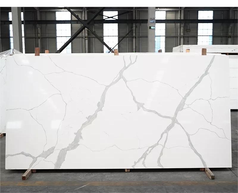 product-800-648 Calacatta White quartz slabs