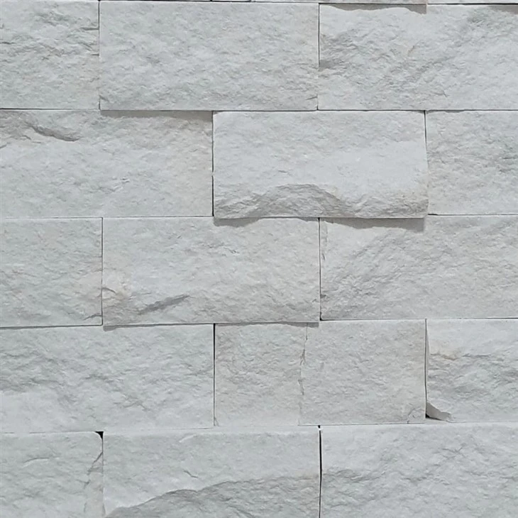Limra White Limestone Split Face 300x300mm Matt Decorative Wall Tile factory