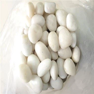 Batu Kerikil Putih Digilap