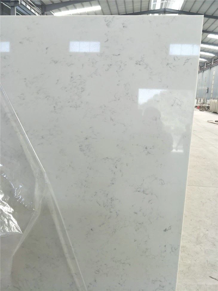 Carrara Quartz Slab