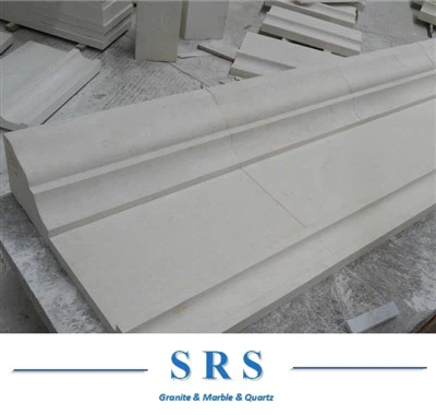 Pengacuan Dan Ukiran Batu Kapur Beige Untuk Fasad Dan Projek Landskap.