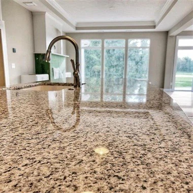 Granit Hiasan Giallo Untuk Papak/Jubin/Countertop/Pulau/Bilik Air/Dapur